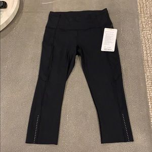 Lululemon Fast and Free Crop II